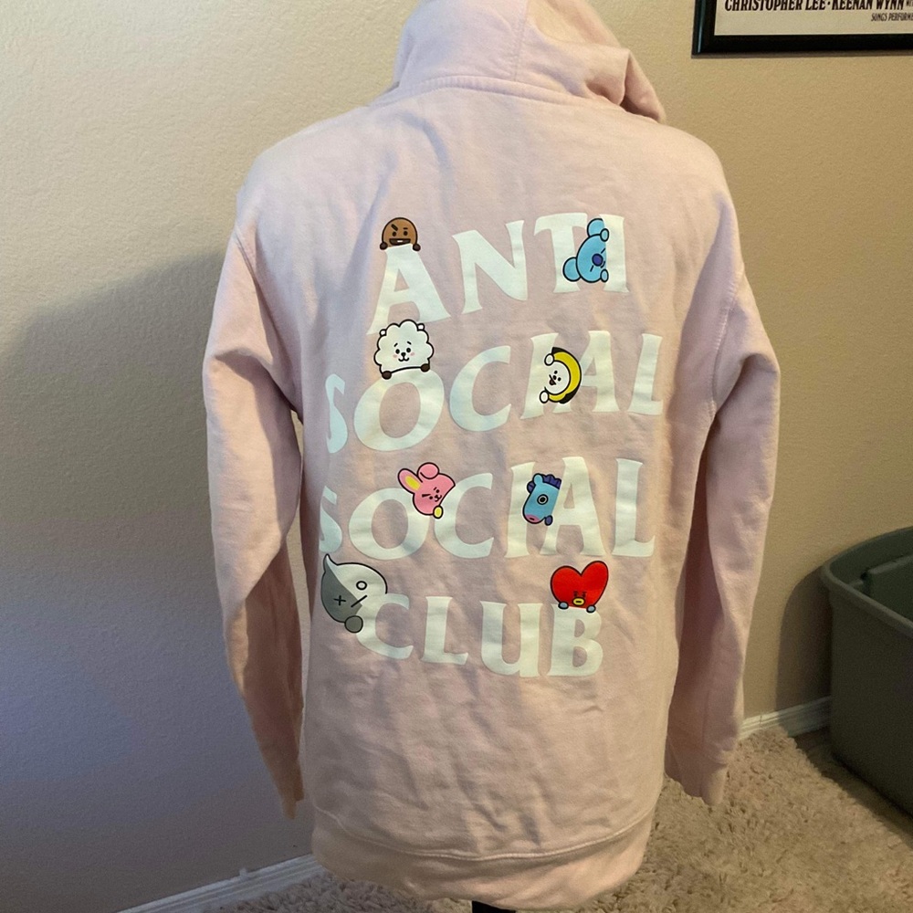 Anti Social Social Club x BT21 Limited Edition BTS Hoodie